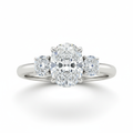 The Vivienne — 1.80ct Oval Three-Stone