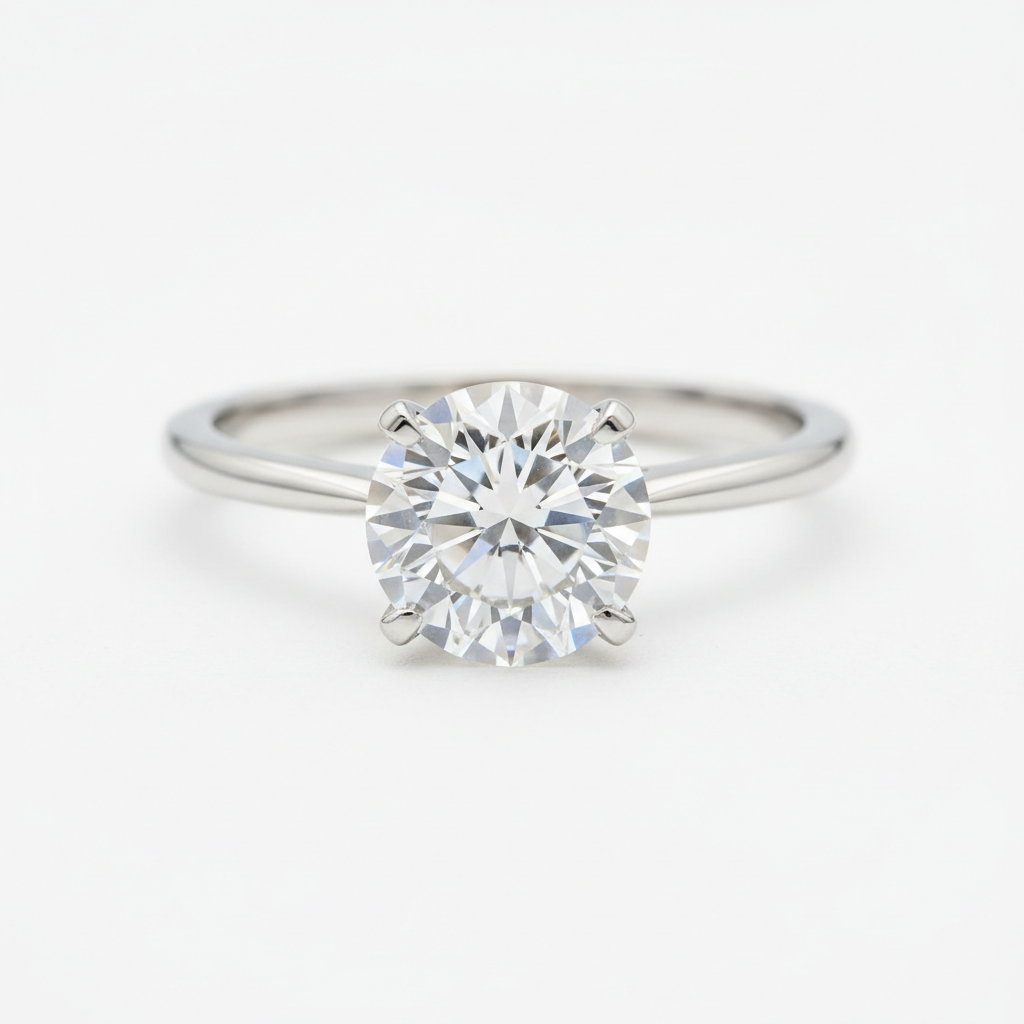 The Aurélia — 2.00ct Round Brilliant Solitaire